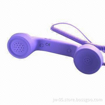 Radiation-proof Mobile Phone Handset/Headphones for iPhone, Noise Reduction System